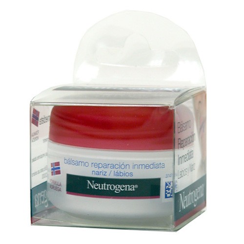 Neutrógena Bálsamo reparación nariz y labios 15ml Imagen de Neutrógena Bálsamo reparación nariz y labios 15ml