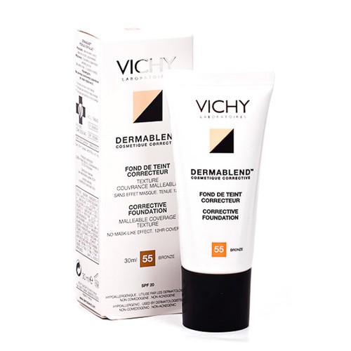 Vichy dermablend maquillaje bronze nº55 30ml Imagen de Vichy dermablend maquillaje bronze nº55 30ml