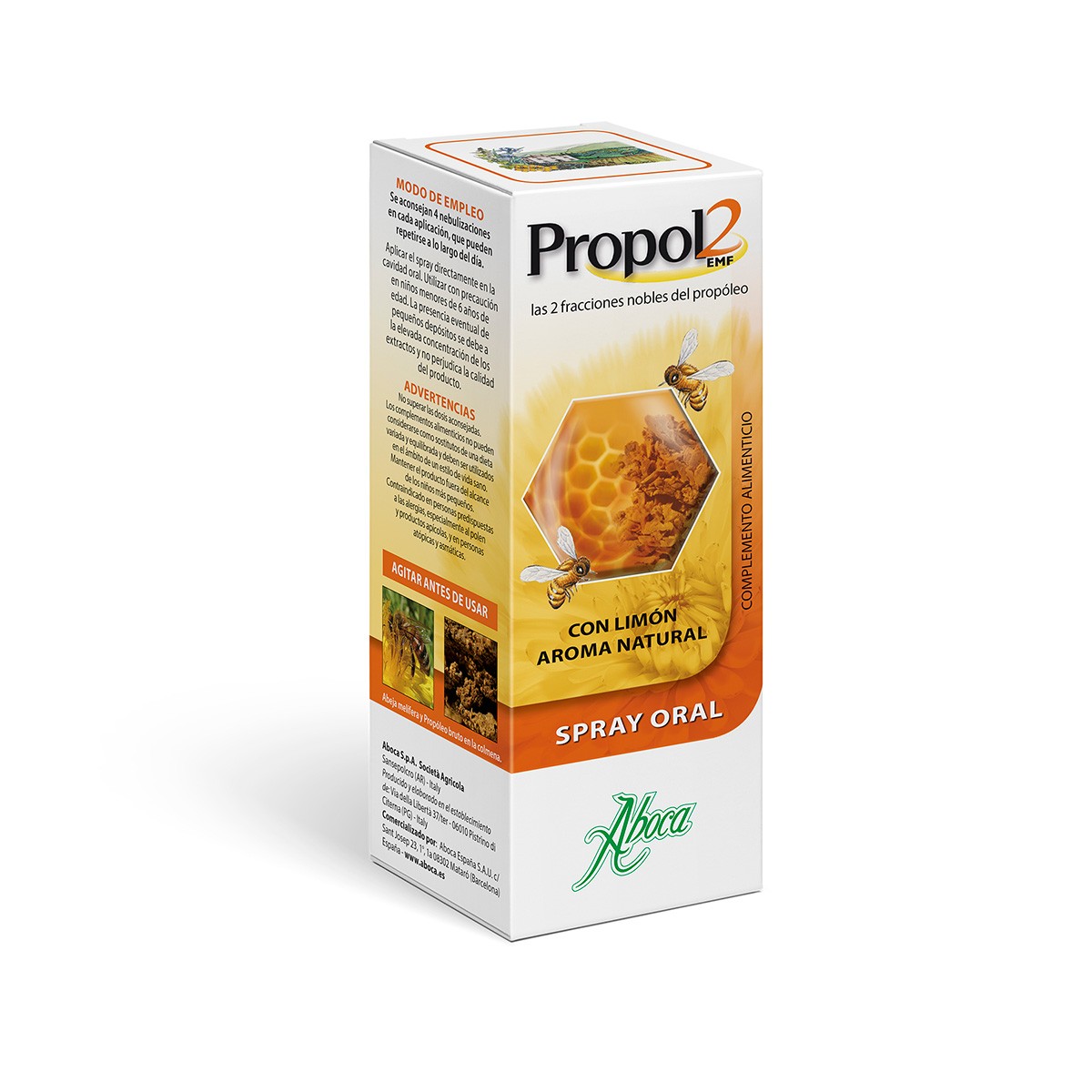 Aboca Propol 2 emf forte oral spray 30g Imagen de Aboca Propol 2 emf forte oral spray 30g
