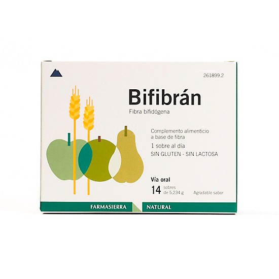BIFIBRAN FIBRA BIFIDOGENA 5G X 14 SOBRES Imagen de BIFIBRAN FIBRA BIFIDOGENA 5G X 14 SOBRES