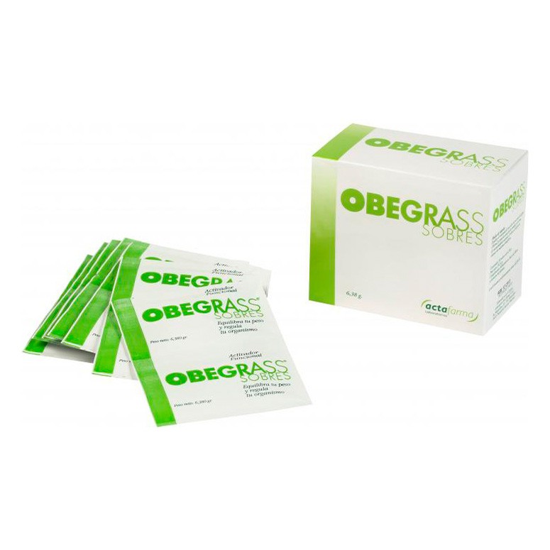 Obegrass 60 sobres adelgazante Imagen de Obegrass 60 sobres adelgazante