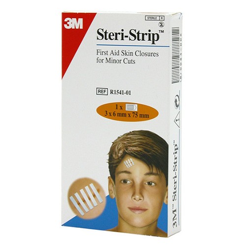 Steri-Strip sutura 75 x 6 mm Imagen de Steri-Strip sutura 75 x 6 mm