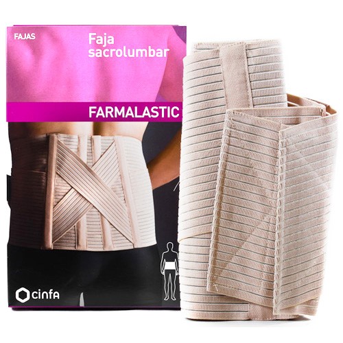 FAJA SACROLUMBAR FARMALASTIC T/4 Imagen de FAJA SACROLUMBAR FARMALASTIC T/4