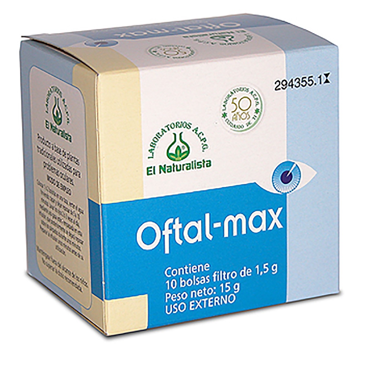 El Naturalista Oftal-max 10 infusiones Imagen de El Naturalista Oftal-max 10 infusiones