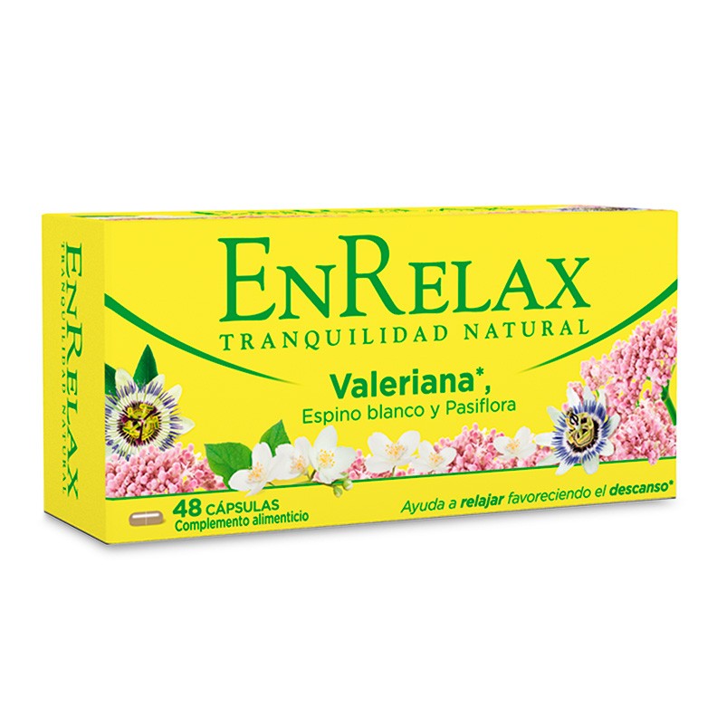 Enrelax Valeriana 48 cápsulas Imagen de Enrelax Valeriana 48 cápsulas
