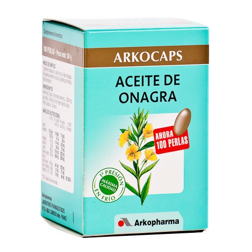 Arkopharma Arkocápsulas aceite de onagra 100 cápsulas Imagen de Arkopharma Arkocápsulas aceite de onagra 100 cápsulas