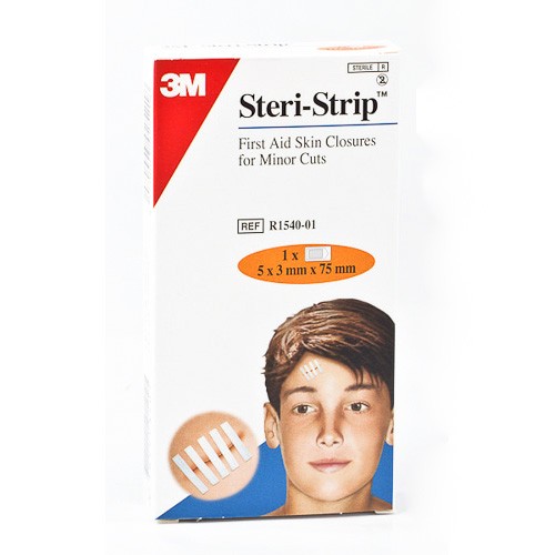 STERI-STRIP SUTURA 75 X 3 MM. R.1540-01 Imagen de STERI-STRIP SUTURA 75 X 3 MM. R.1540-01