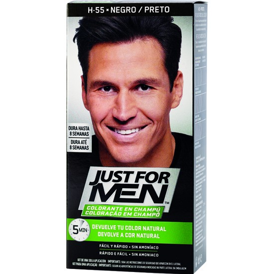 Just for men anticanas negro Imagen de Just for men anticanas negro
