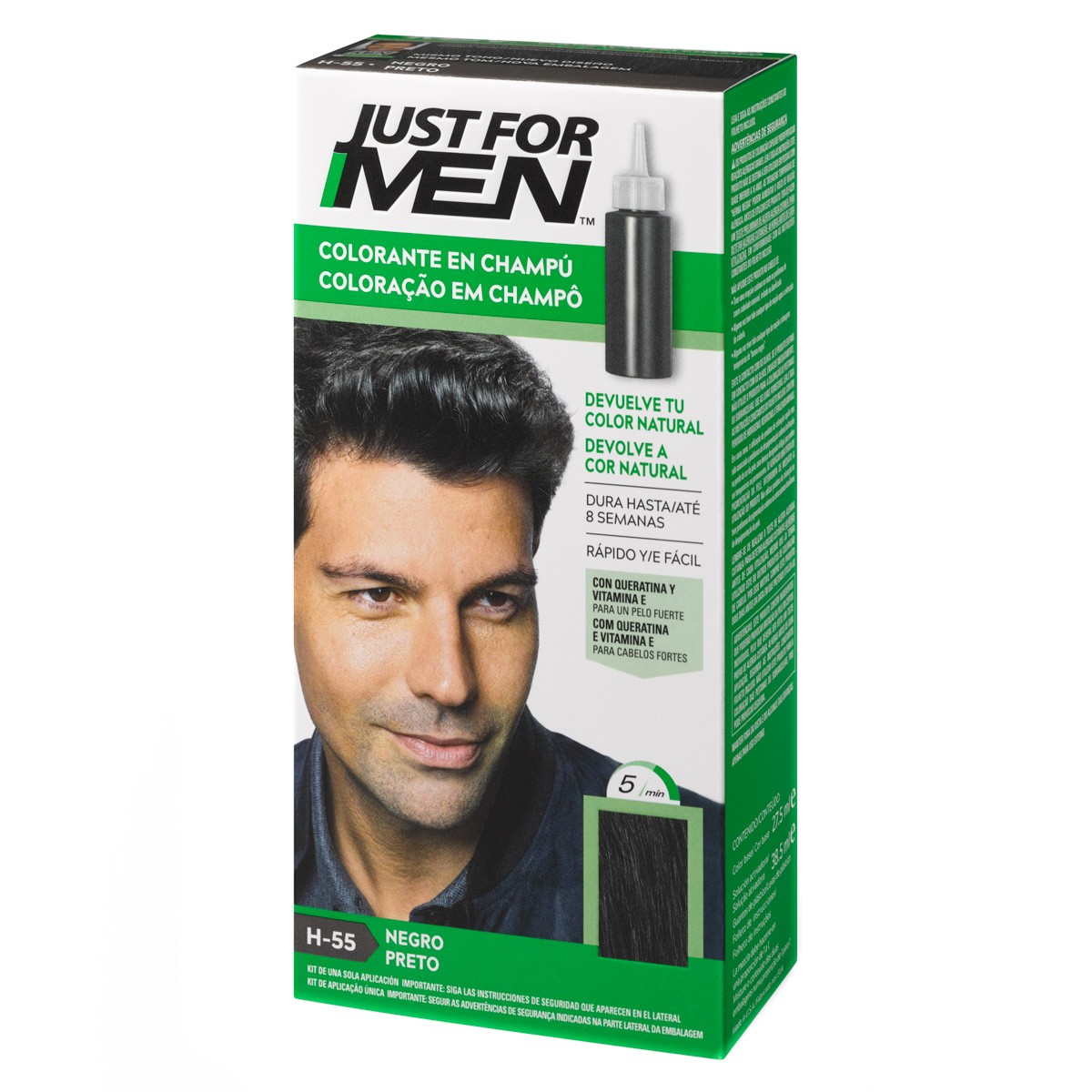 Imagen de Just for men anticanas negro