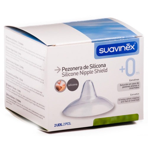Suavinex Pezonera silicona T-M 2u Imagen de Suavinex Pezonera silicona T-M 2u