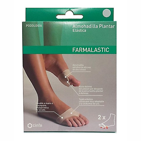 ALMOHADILLA PLANTAR FARMALASTIC T/42-45 Imagen de ALMOHADILLA PLANTAR FARMALASTIC T/42-45