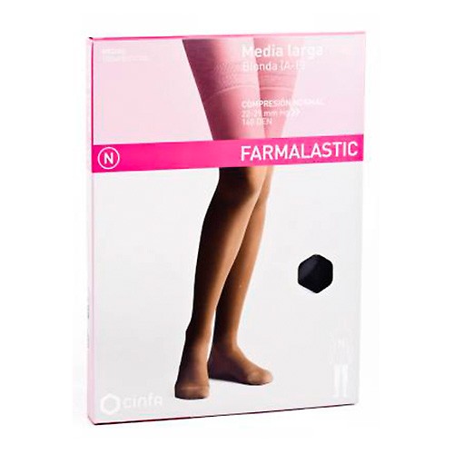 Imagen de Farmalastic Panty Caballero Normal talla EG beige