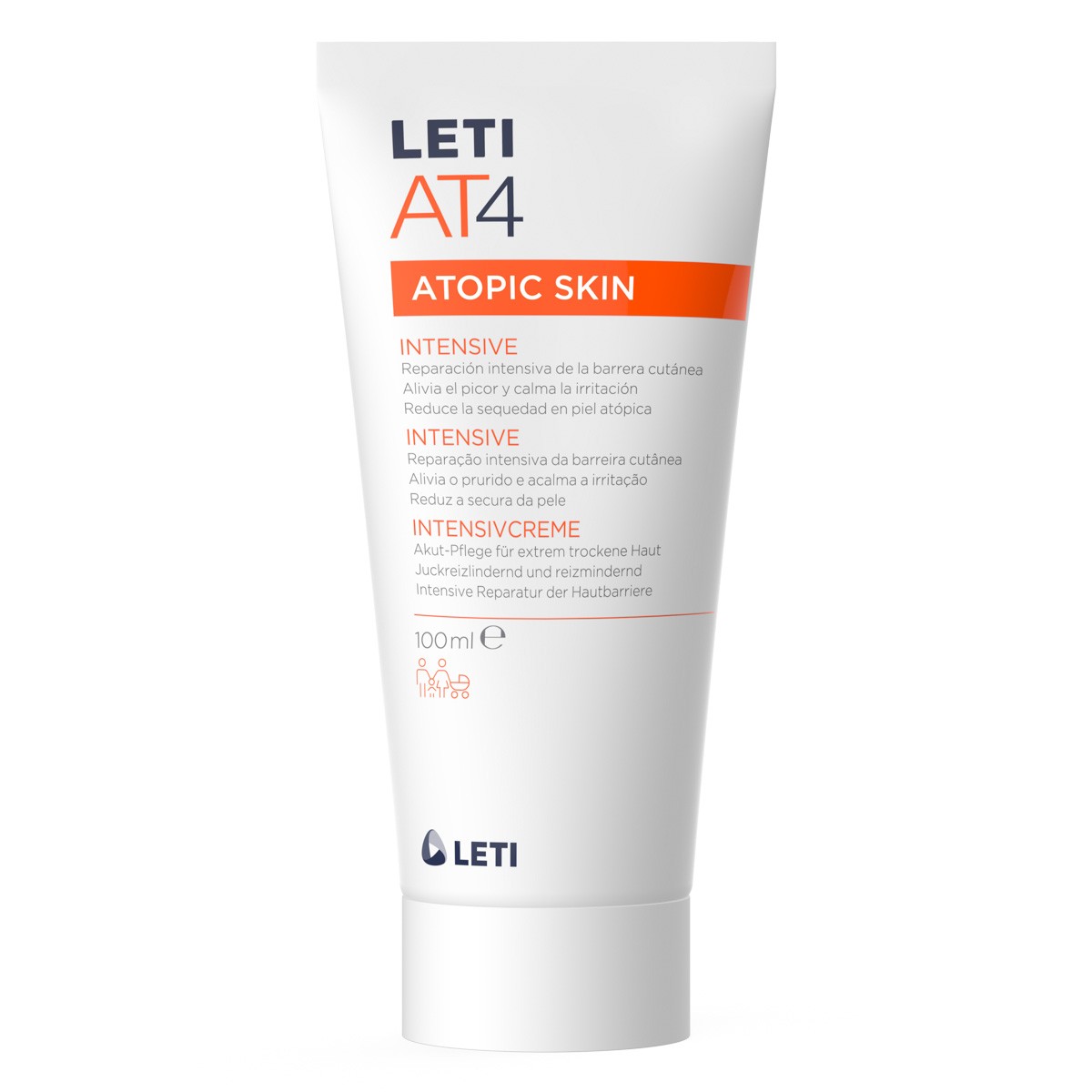Imagen de Leti AT4 intensive crema 100ml