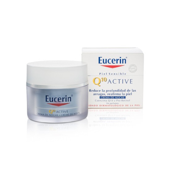 Eucerin Q10 active antiarrugas noche 50ml Imagen de Eucerin Q10 active antiarrugas noche 50ml