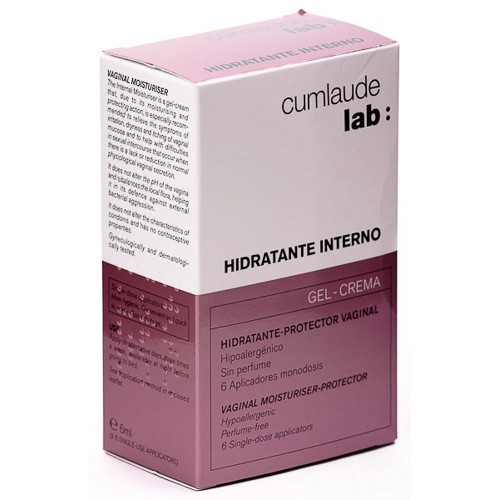 Cumlaude Gynelaude hidratante interno 6ml x 6uds Imagen de Cumlaude Gynelaude hidratante interno 6ml x 6uds