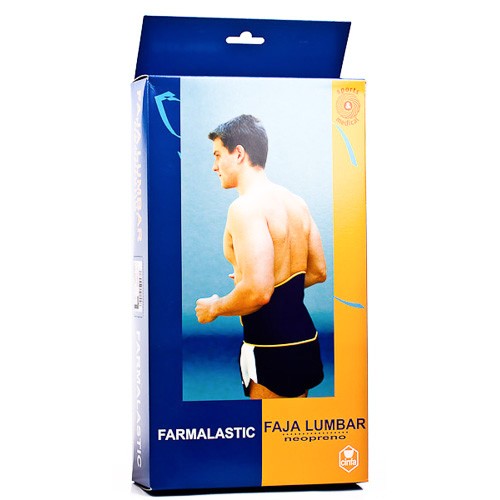 FAJA FARMALASTIC LUMBAR NEOPRENO T/2 Imagen de FAJA FARMALASTIC LUMBAR NEOPRENO T/2