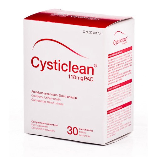 Cysticlean 240mg 30 cápsulas Imagen de Cysticlean 240mg 30 cápsulas