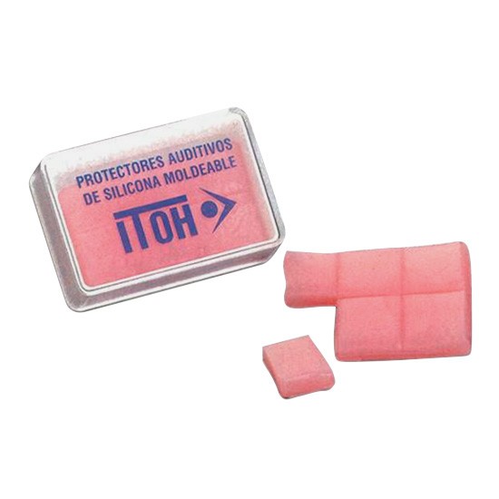 Itoh tapón oído silicona 6uds Imagen de Itoh tapón oído silicona 6uds