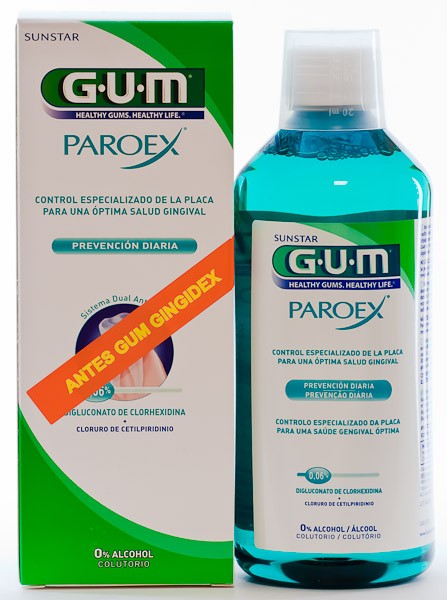 GUM PAROEX PREVENCION COLUTORIO 500 ML Imagen de GUM PAROEX PREVENCION COLUTORIO 500 ML