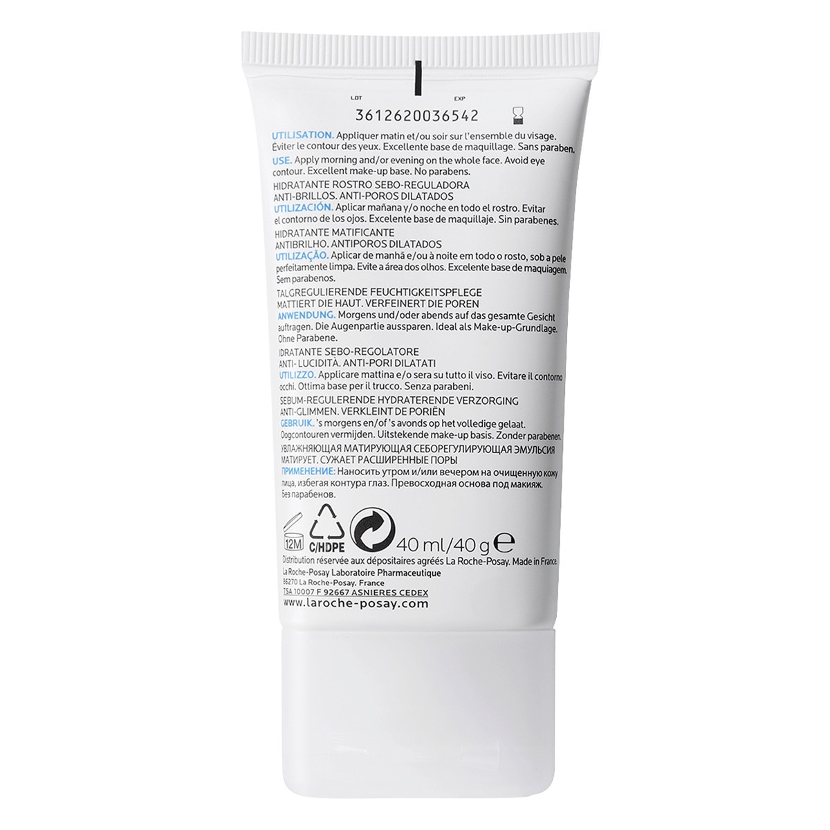 Imagen de La Roche Posay Effaclar mat crema matificante 40ml
