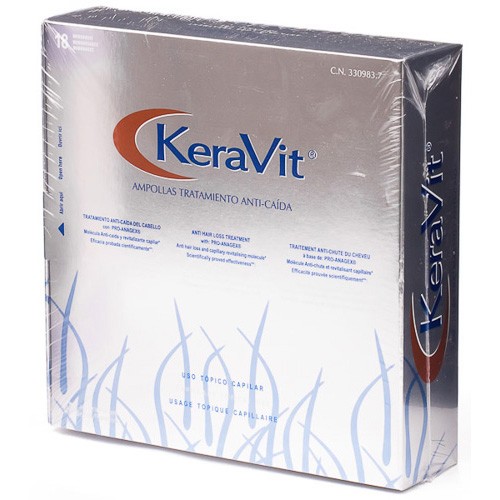 KERAVIT TRAT. ANTICAIDA AMPOLLAS 18 UDS. Imagen de KERAVIT TRAT. ANTICAIDA AMPOLLAS 18 UDS.
