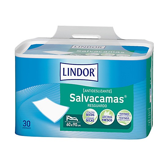 Lindor salvacamas 60x90 con alas 15u Imagen de Lindor salvacamas 60x90 con alas 15u