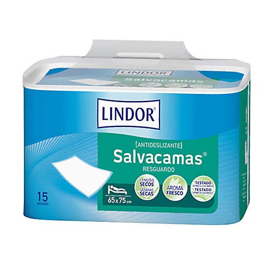 Lindor salvacamas 60x75 15u Imagen de Lindor salvacamas 60x75 15u