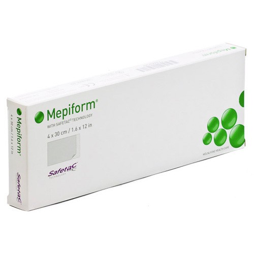 Mepiform silicona 4x30 apósitos 5u Imagen de Mepiform silicona 4x30 apósitos 5u
