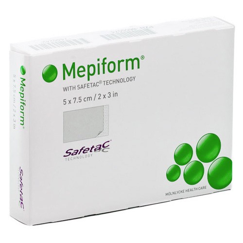 Mepiform silicona 5x7,5 apositos 5 unidades Imagen de Mepiform silicona 5x7,5 apositos 5 unidades