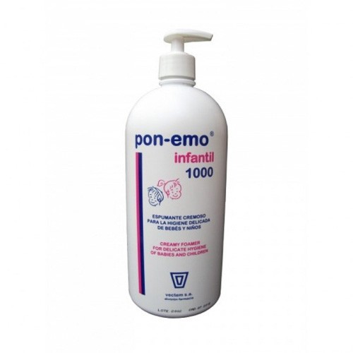 Pon-emo Infantil gel champú dermatologico 1000ml Imagen de Pon-emo Infantil gel champú dermatologico 1000ml