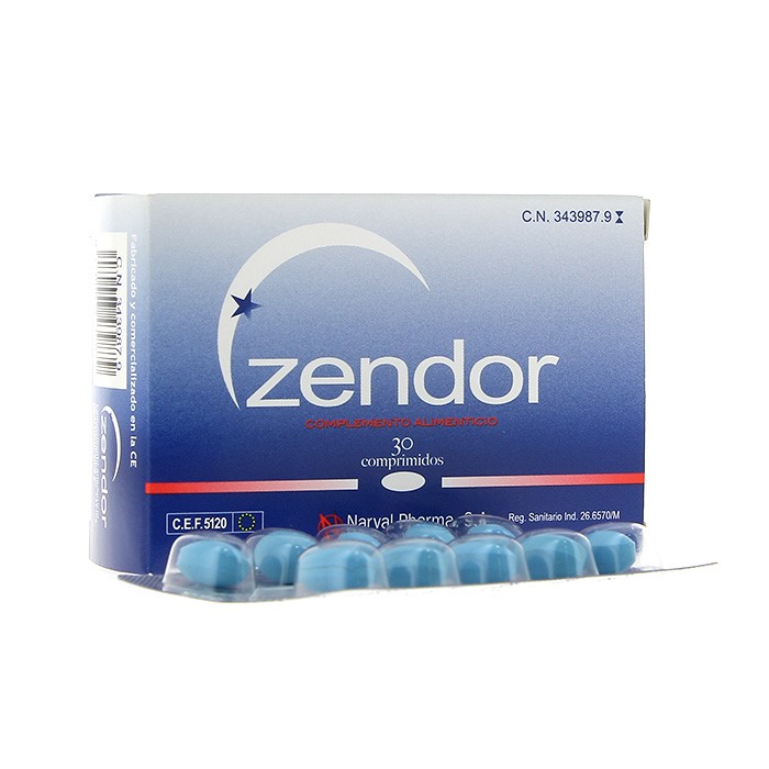 ZENDOR 30 COMPRIMIDOS Imagen de ZENDOR 30 COMPRIMIDOS