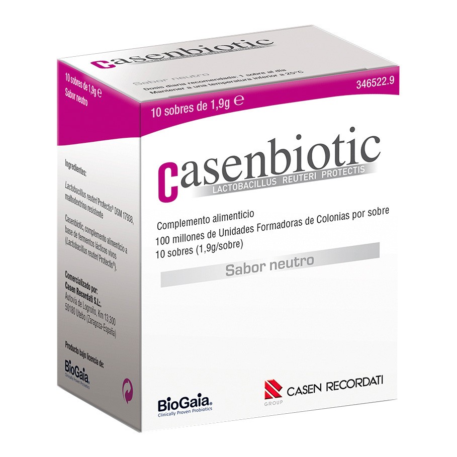 Casenbiotic 10 sobres Imagen de Casenbiotic 10 sobres