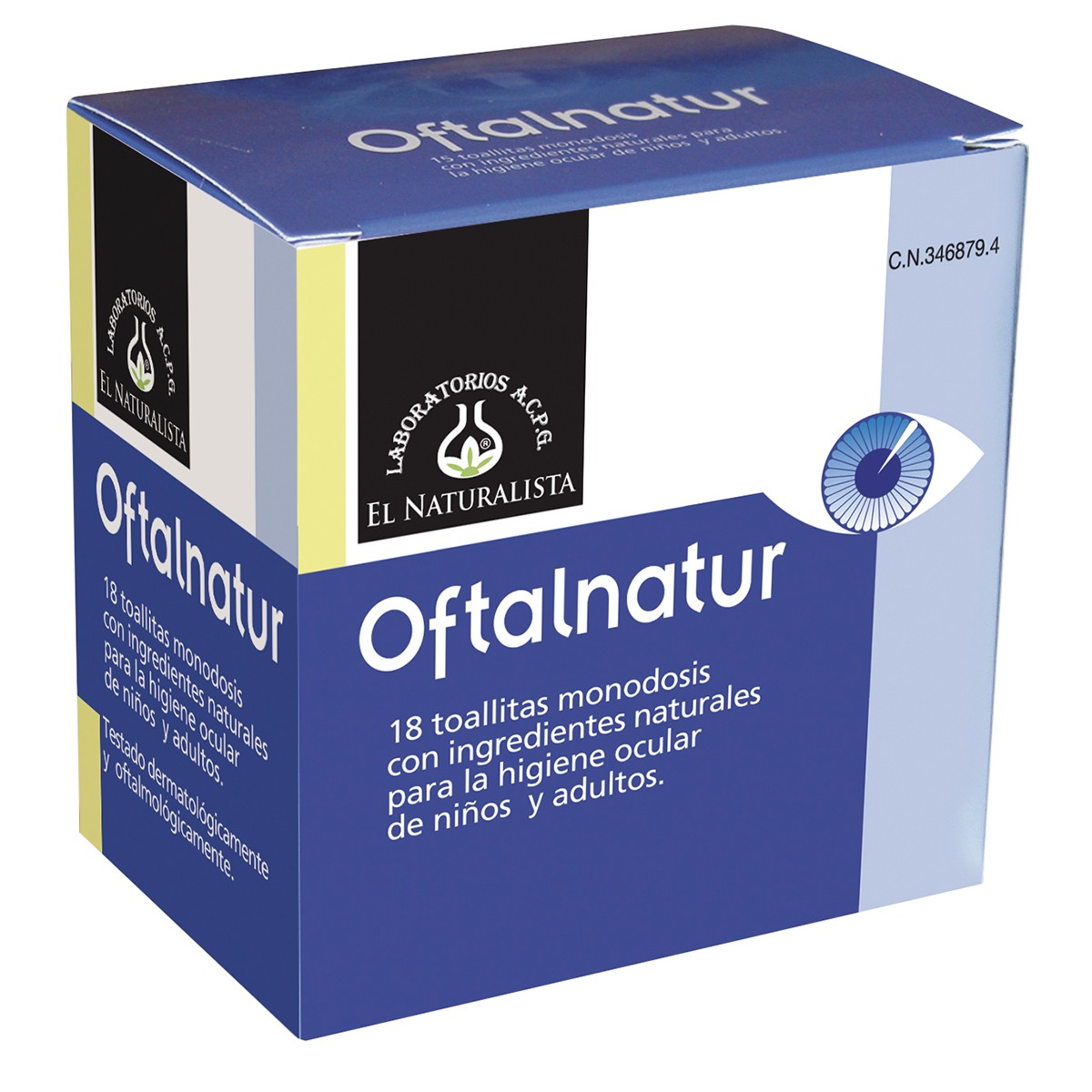 El Naturalista Oftalnatur 15 toallitas Imagen de El Naturalista Oftalnatur 15 toallitas