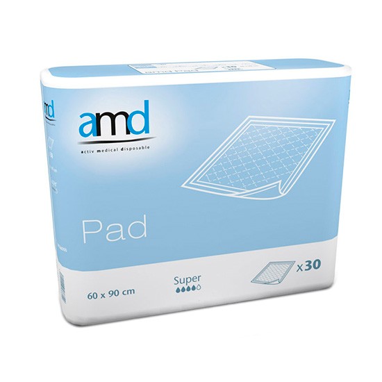 Amd protector cama pad super 60x90 30uds Imagen de Amd protector cama pad super 60x90 30uds