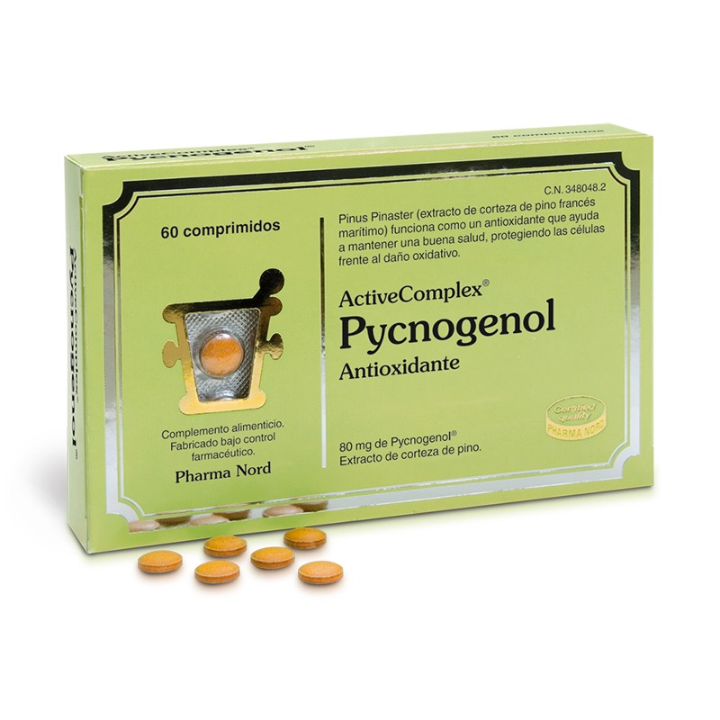 ACTIVE COMPLEX PYCNOGENOL 60 COMP Imagen de ACTIVE COMPLEX PYCNOGENOL 60 COMP