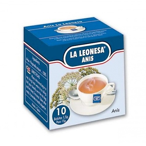 ANIS INFUSION 10 UND. LA LEONESA Imagen de ANIS INFUSION 10 UND. LA LEONESA