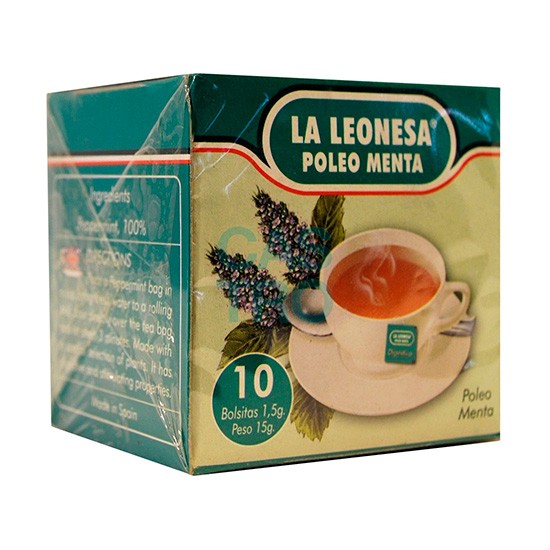 La Leonesa Poleo-menta infusion 10 uds Imagen de La Leonesa Poleo-menta infusion 10 uds