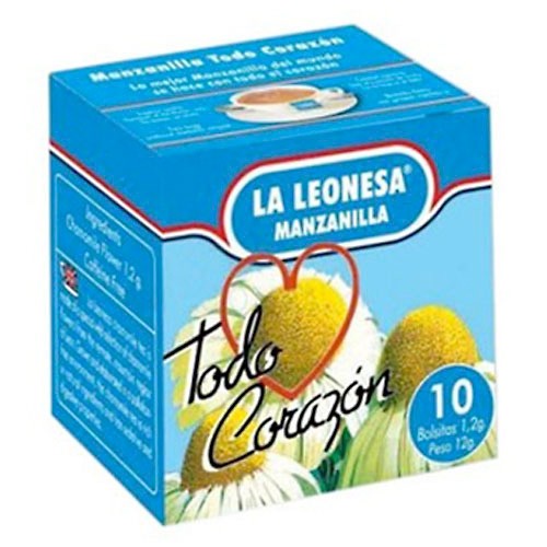 MANZANILLA INFUSION 10 UND. LA LEONESA Imagen de MANZANILLA INFUSION 10 UND. LA LEONESA