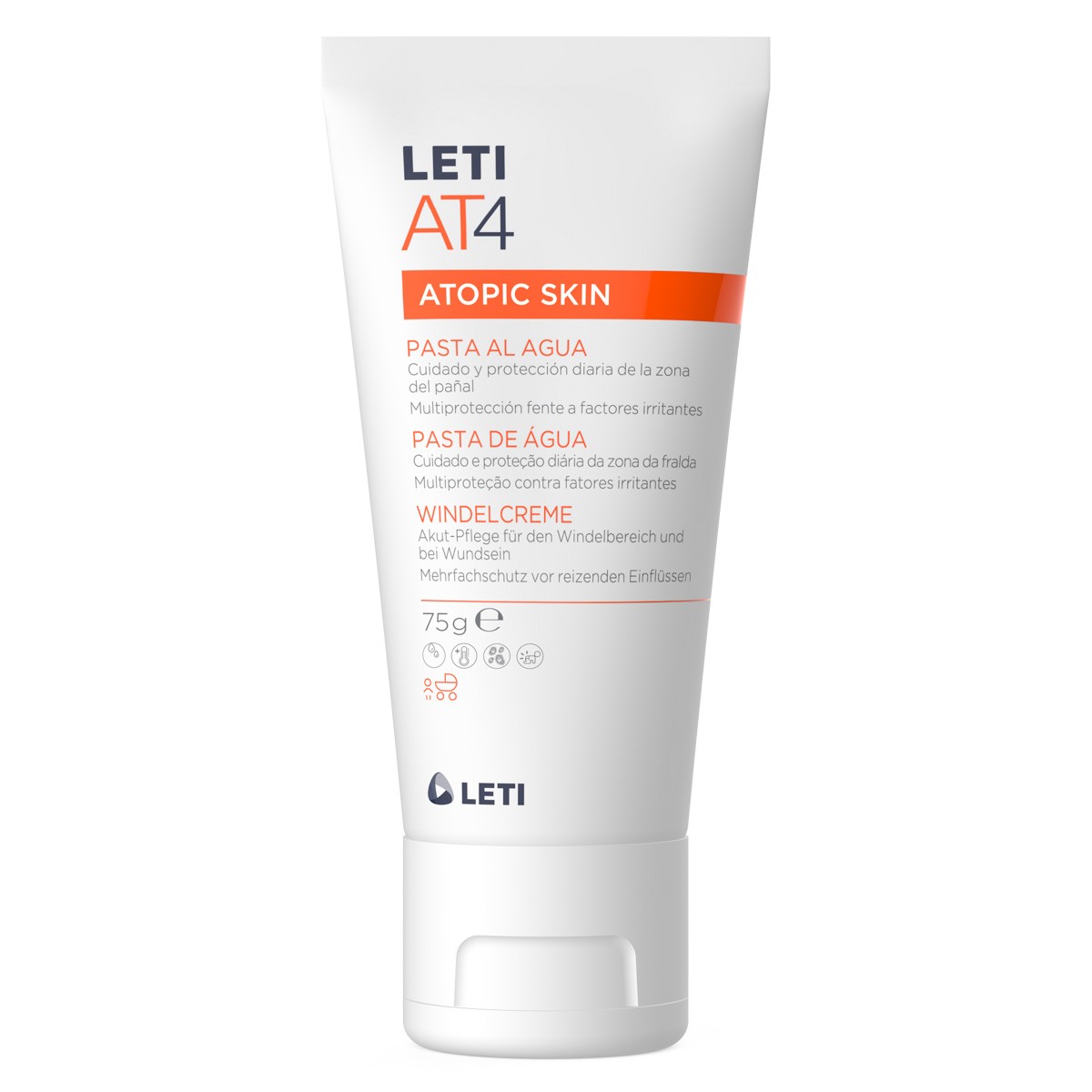 Imagen de Leti at-4 pasta al agua 75 gr.