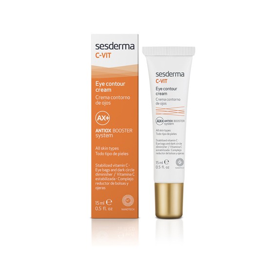 Sesderma C-vit crema contorno de ojos 15ml Imagen de Sesderma C-vit crema contorno de ojos 15ml