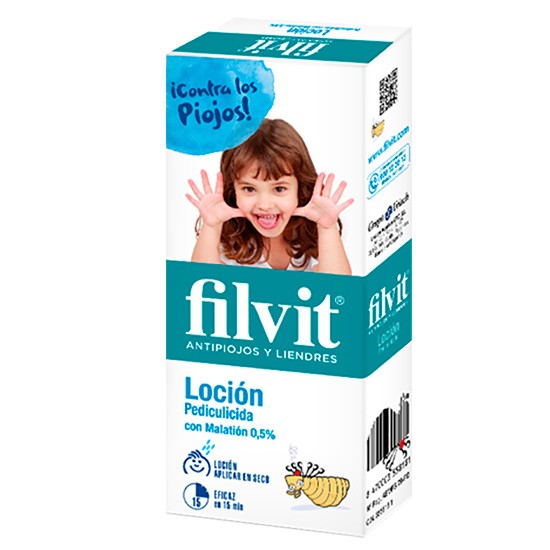 Filvit loción antiparasitaria pediculicida 100ml Imagen de Filvit loción antiparasitaria pediculicida 100ml