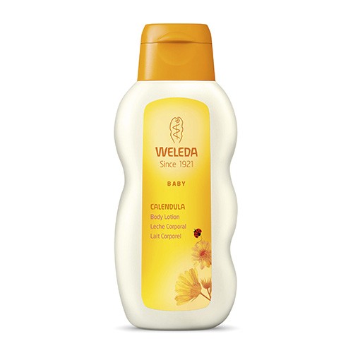 Weleda leche corporal de caléndula para bebés 200ml Imagen de Weleda leche corporal de caléndula para bebés 200ml