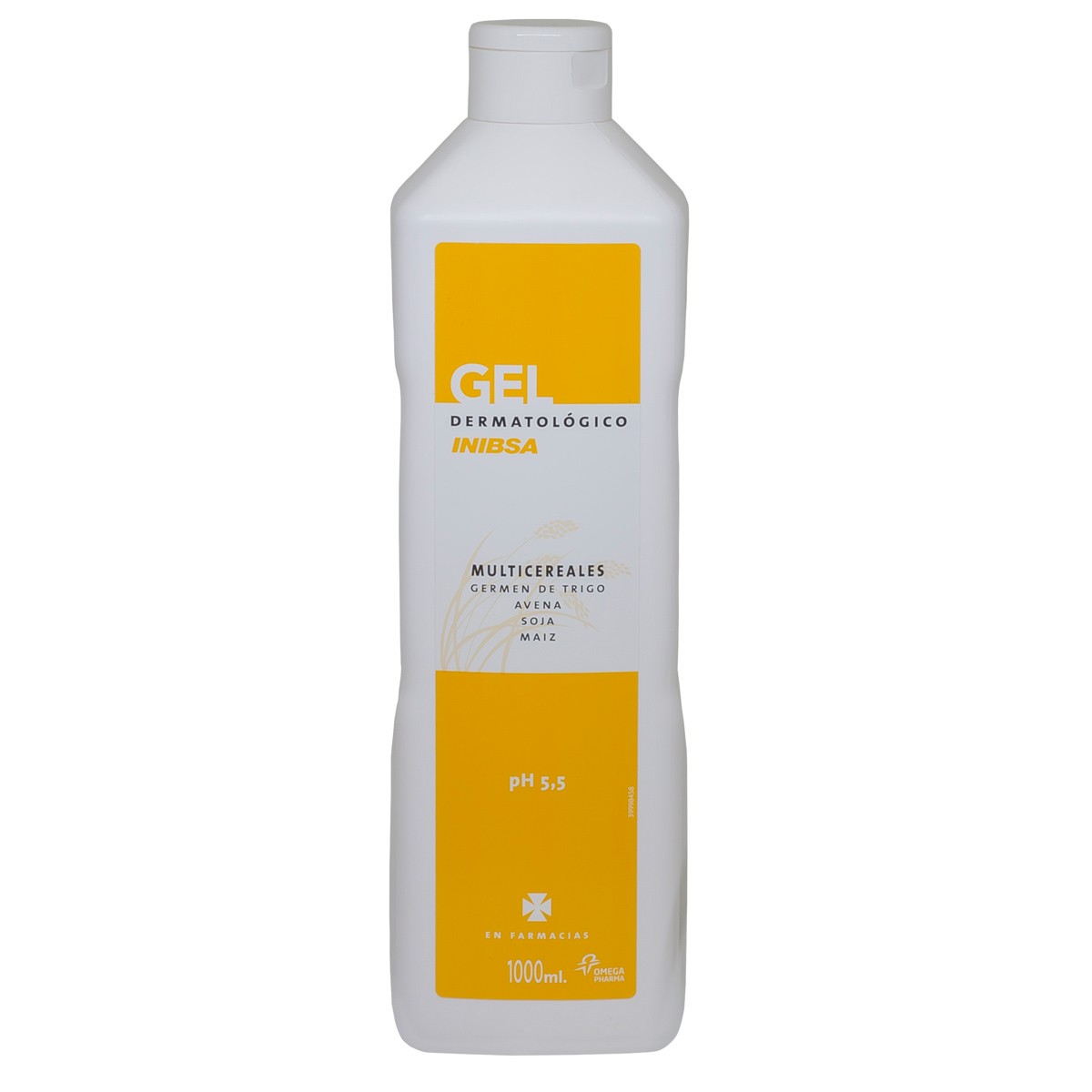 Inibsa gel dermatológico multicereal 1 litro Imagen de Inibsa gel dermatológico multicereal 1 litro