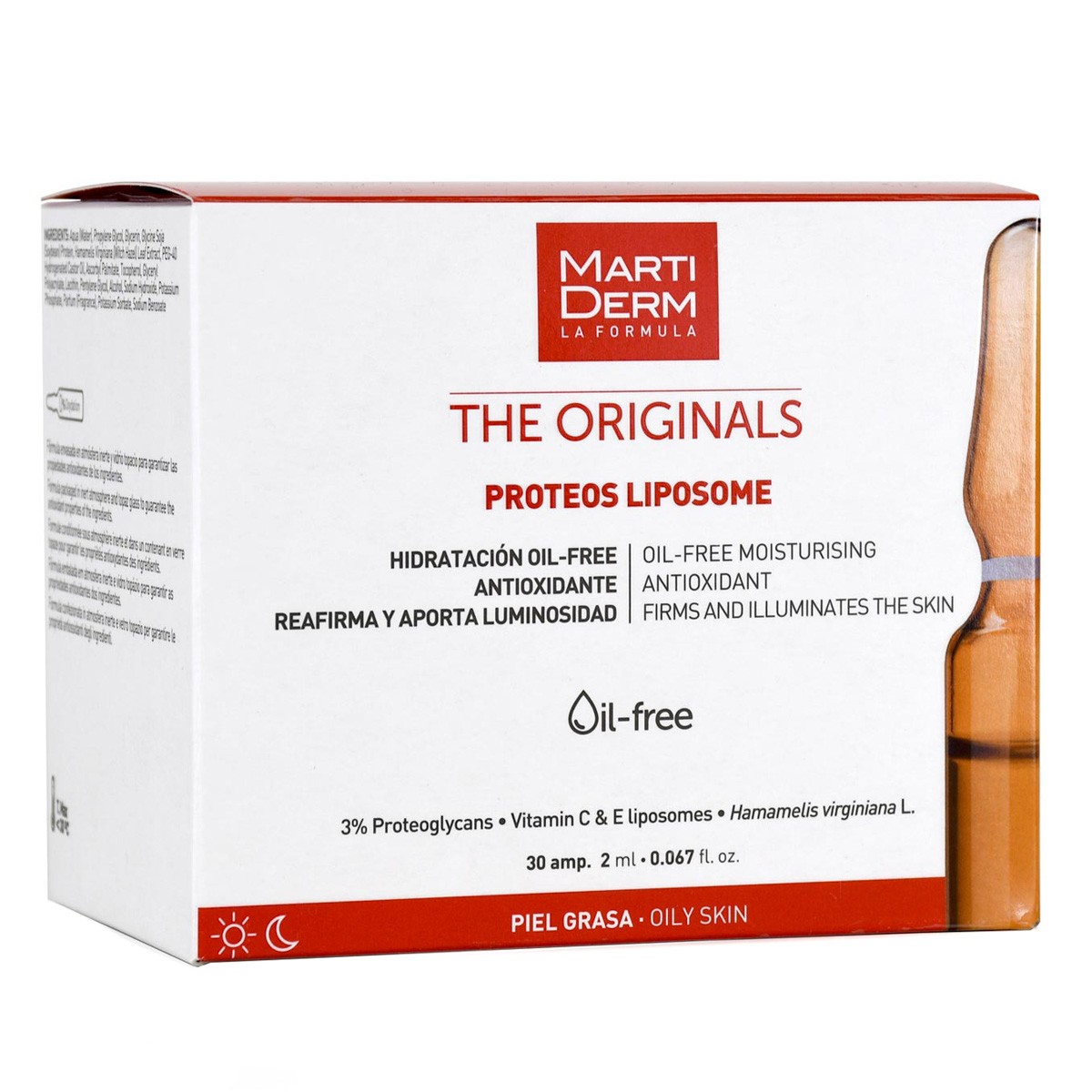 MartiDerm The Originals Proteos Liposome 30 ampollas Imagen de MartiDerm The Originals Proteos Liposome 30 ampollas
