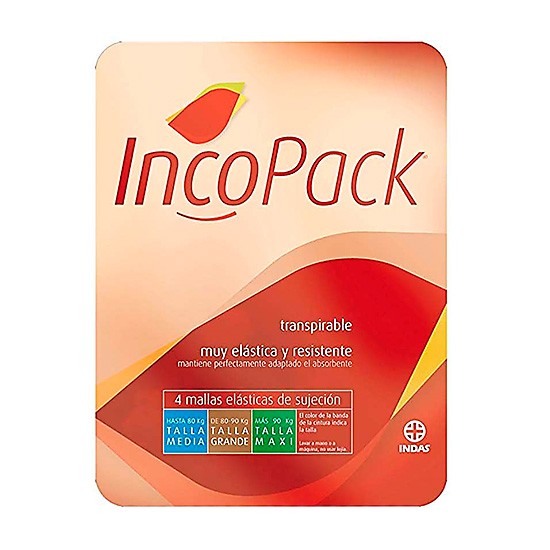 INCOPACK BRAGA ELASTICA T/MEDIA 4UND. Imagen de INCOPACK BRAGA ELASTICA T/MEDIA 4UND.