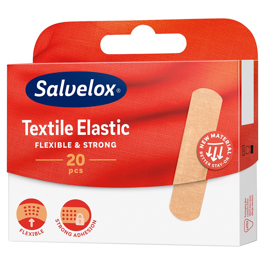 Salvelox aposito tela elastica 20 uds Imagen de Salvelox aposito tela elastica 20 uds