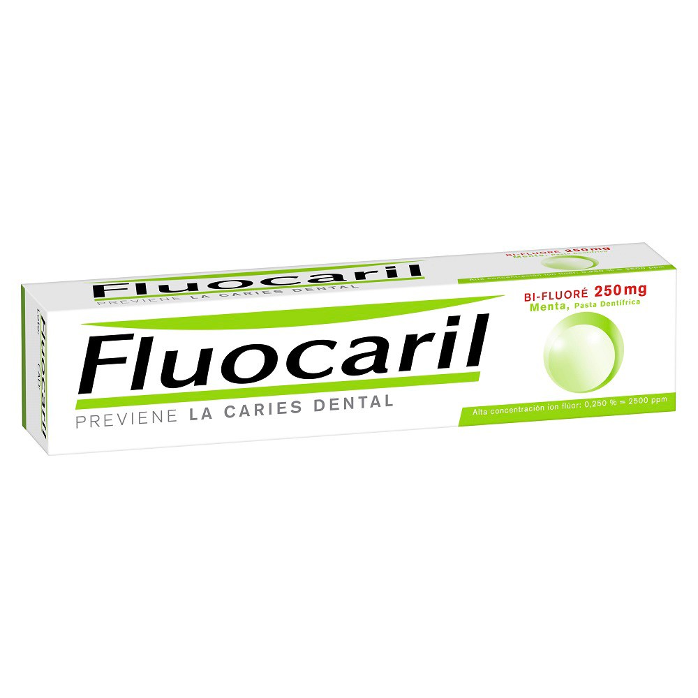 Pasta fluocaril bifluor 250 125ml Imagen de Pasta fluocaril bifluor 250 125ml
