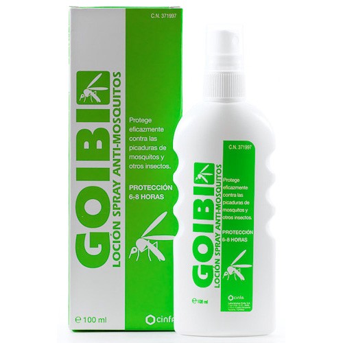 GOIBI ANTIMOSQUITOS FAMILIA SPRAY 100 ML Imagen de GOIBI ANTIMOSQUITOS FAMILIA SPRAY 100 ML