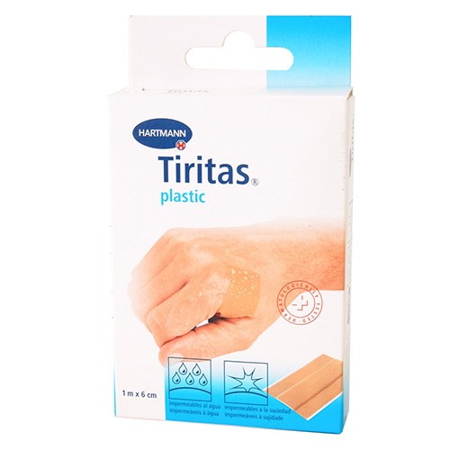 Hartmann Tiritas plastic 1x6cm 10u Imagen de Hartmann Tiritas plastic 1x6cm 10u