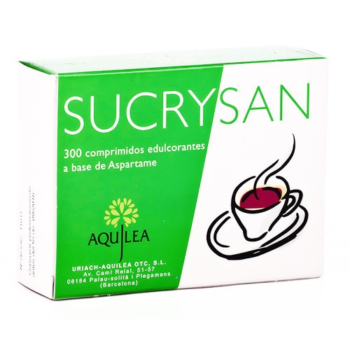 Sucrysan Aspartamo edulcorante 300 comprimidos Imagen de Sucrysan Aspartamo edulcorante 300 comprimidos